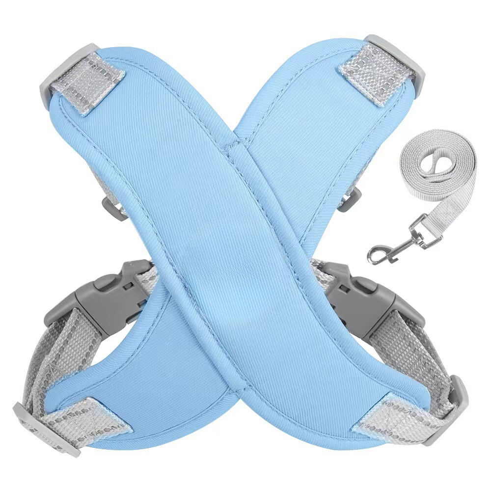 Harnais de corde de traction pour chien de compagnie - respirant et sécurisé