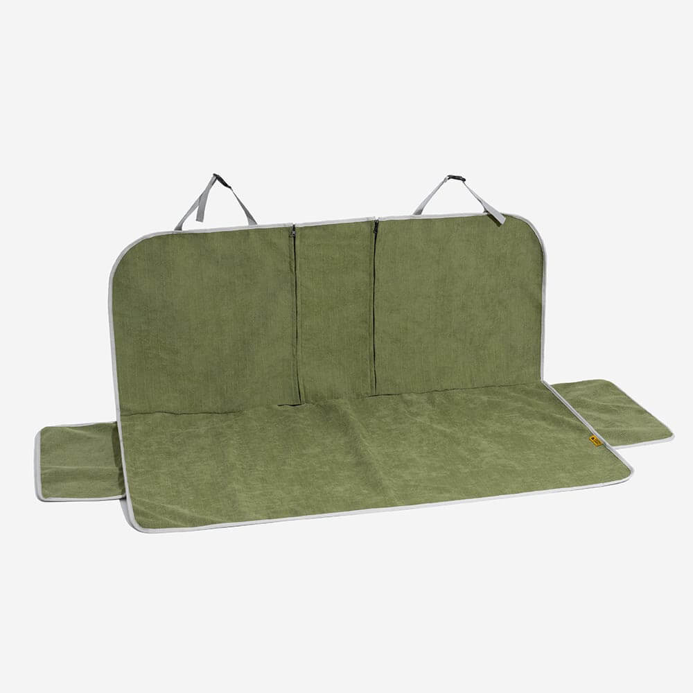 Waterproof All-season Stain-Resistant Dog Car Seat Cover - Retro