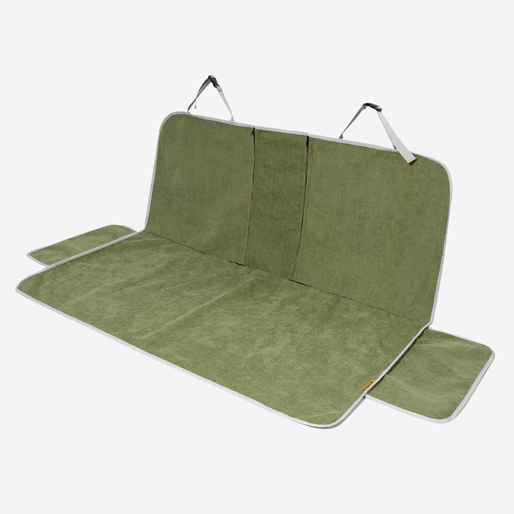 Waterproof All-season Stain-Resistant Dog Car Seat Cover - Retro