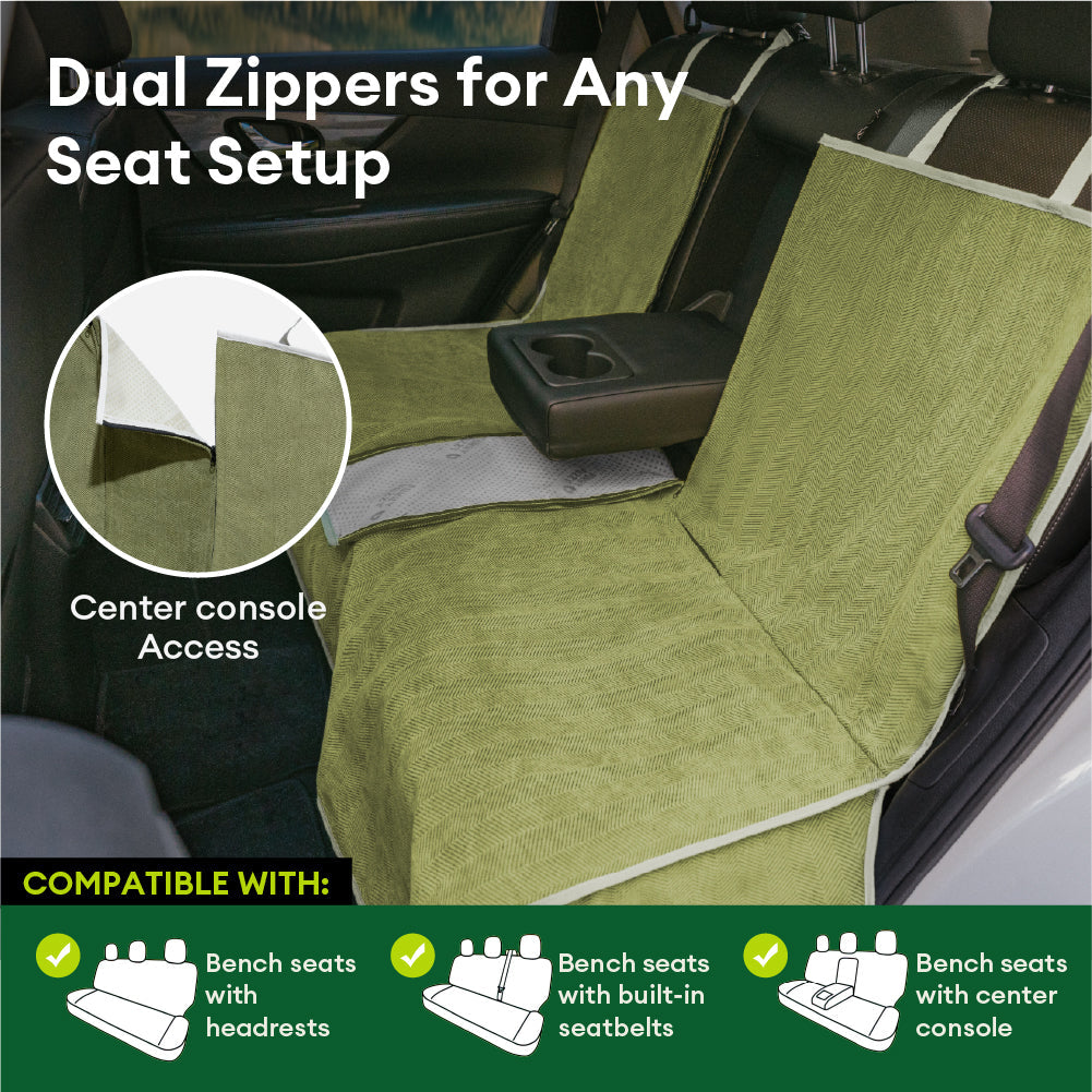 Waterproof All-season Stain-Resistant Dog Car Seat Cover - Retro