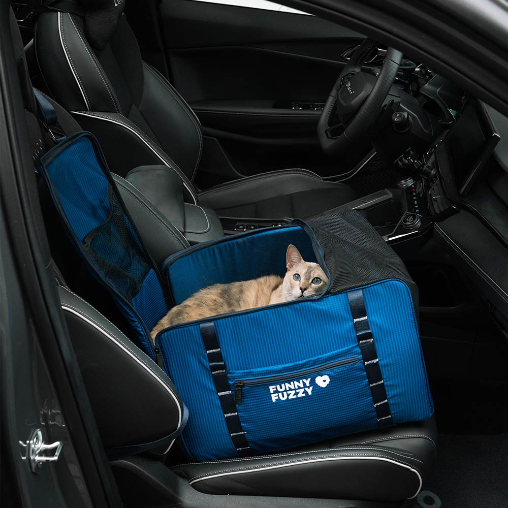 Lightweight Waterproof Safety Dog Booster Car Seat & Pet Carrier - Gympet
