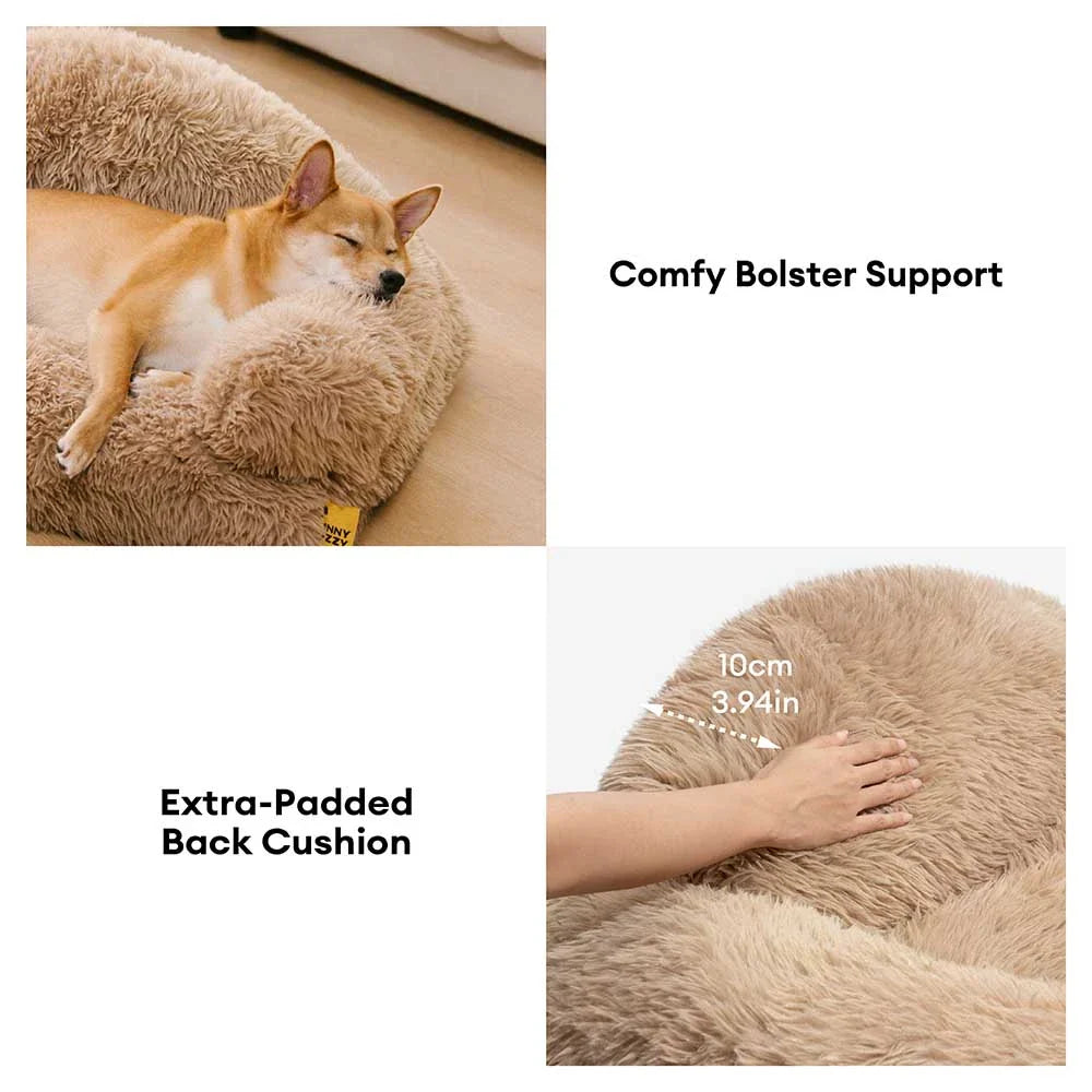 Plush Warm Removable Sponge Orthopedic Dog Sofa Bed - FluffyHaven