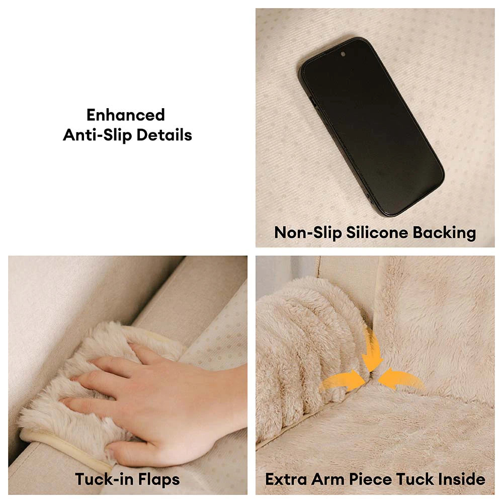 Housse de protection imperméable et moelleuse pour canapé - EverDry