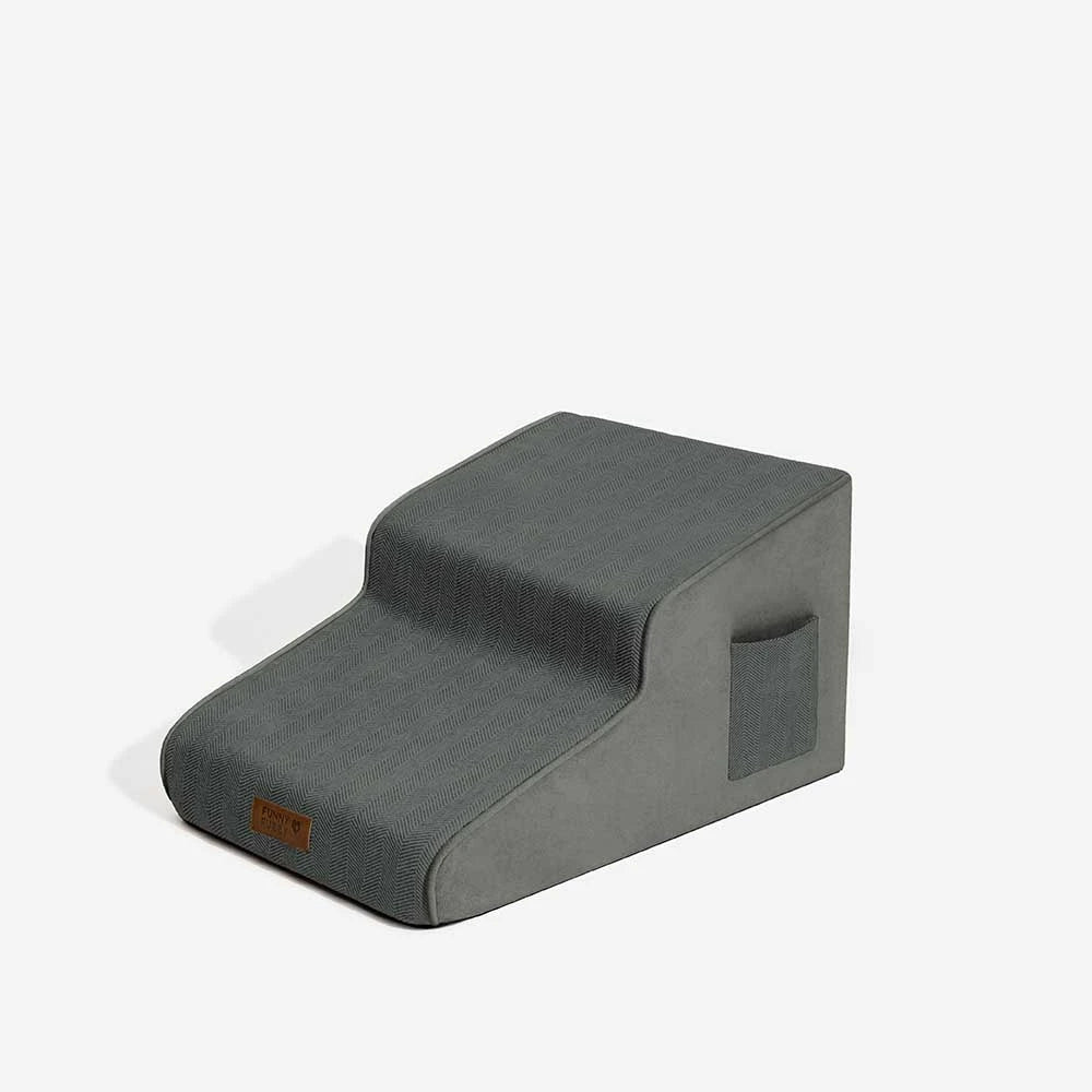 Non-slip All-season Extra Wide Portable Dog Stairs - Retro