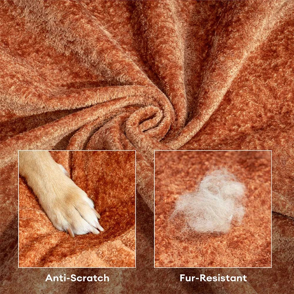 Luxe Diamond Velvet Removable Orthopedic Donut Dog Bed With Pillow - DreamNest