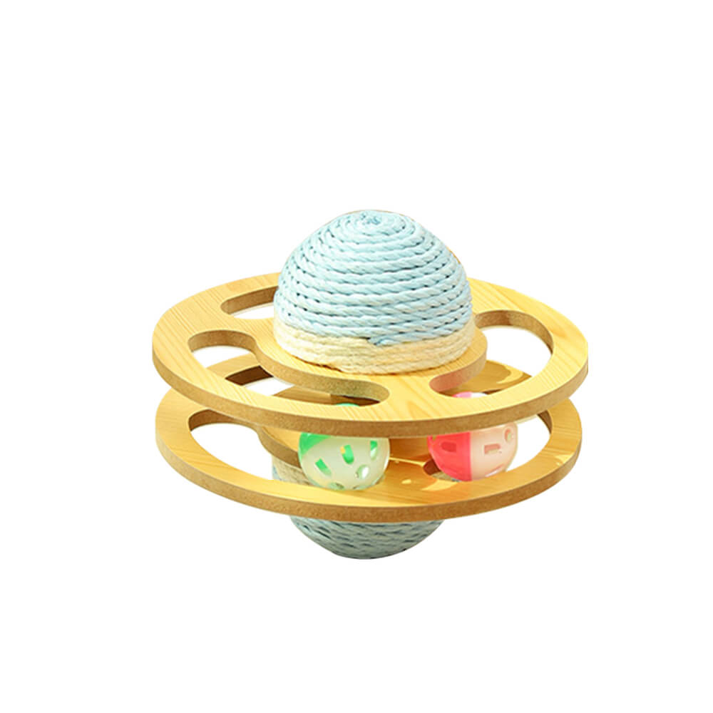 Sisal Scratching Ball Interactive Cat Toy