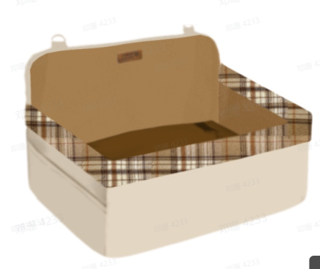 Travel Safety All-Season Bolster Dog Car Seat Bed - BaseCamp