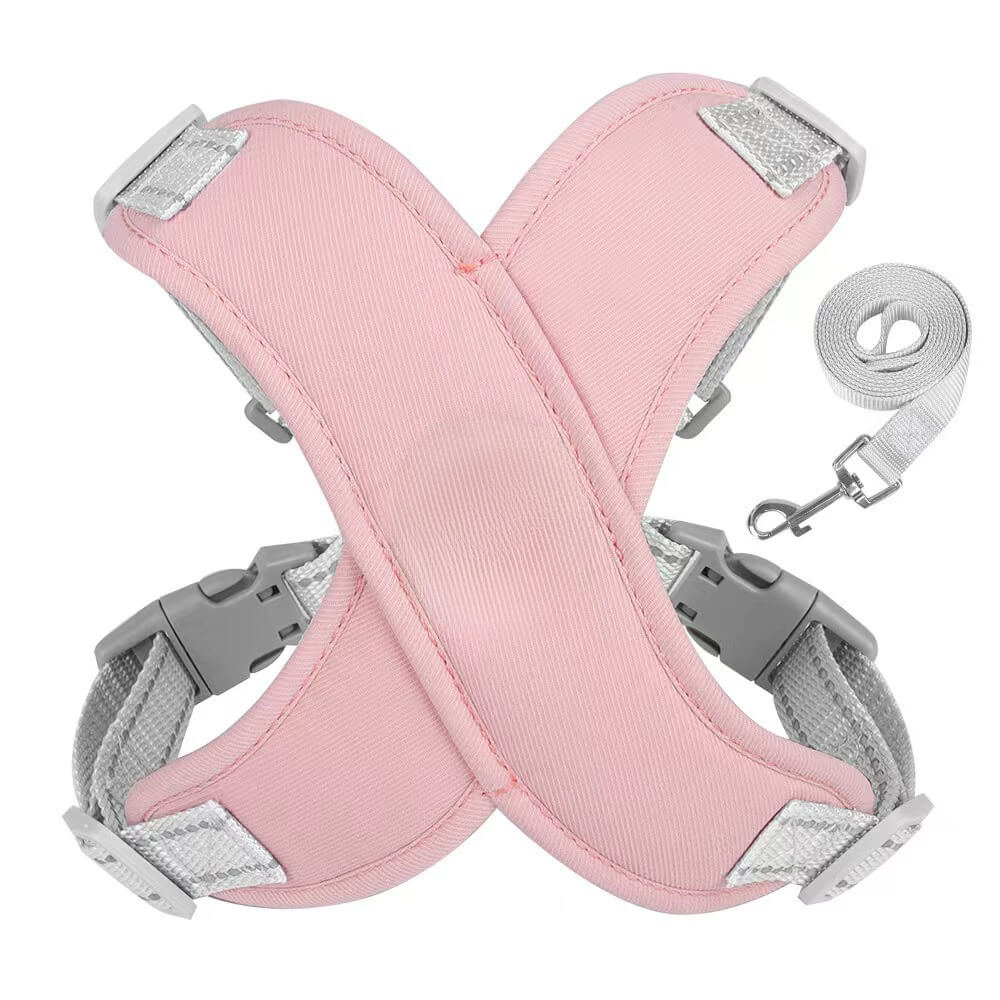 Harnais de corde de traction pour chien de compagnie - respirant et sécurisé