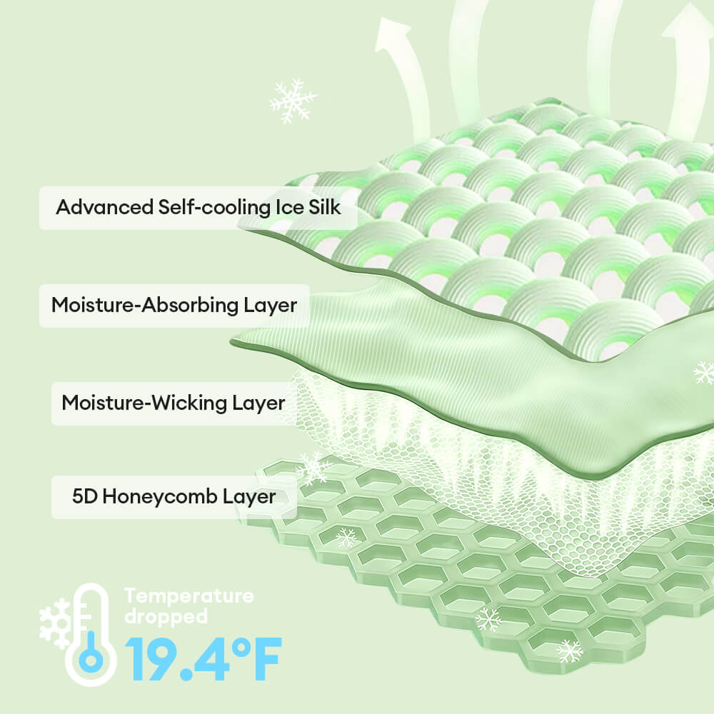 Cooling Ice Silk Stretch Full Wrap Sofa Protection Magic Sofa Cover