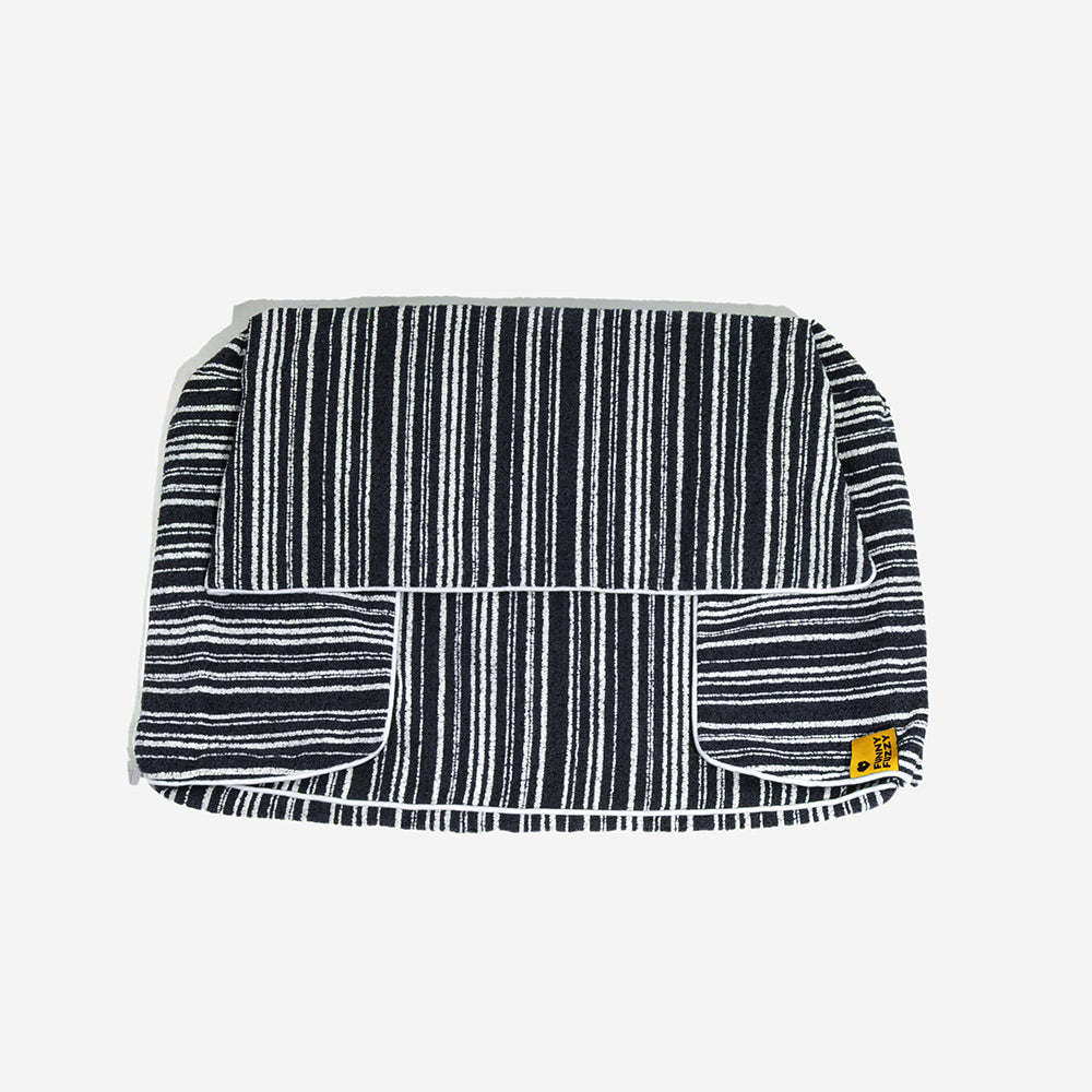 Sustainable Storage Pouf Ottoman & Dog Bed - Funnyfuzzy SnugNest