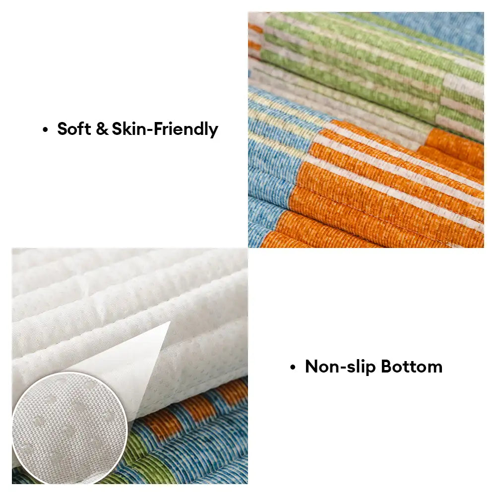 Artistic Line Quilted Comfortable Sofa Protection Non-Slip Sofa Cover