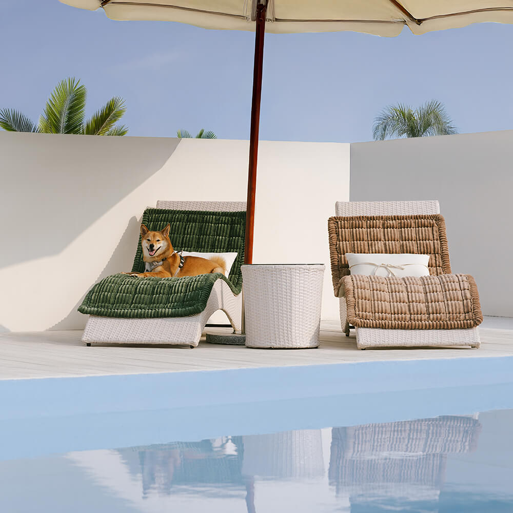 Make Waffle Biscuit Sofa Cover – Cozy Soft Flannel & Breathable Pet Mat