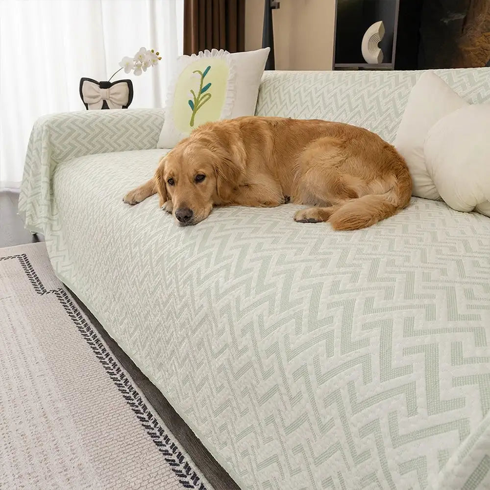 Breathable Cooling Ice Silk Heat-Absorbing Large Sofa Blanket Sofa Cover