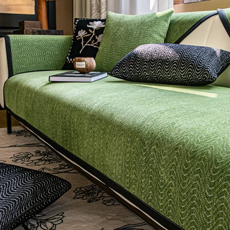 Chenille French Elegance Anti-Scratch Sofa Protector Sofa Cover