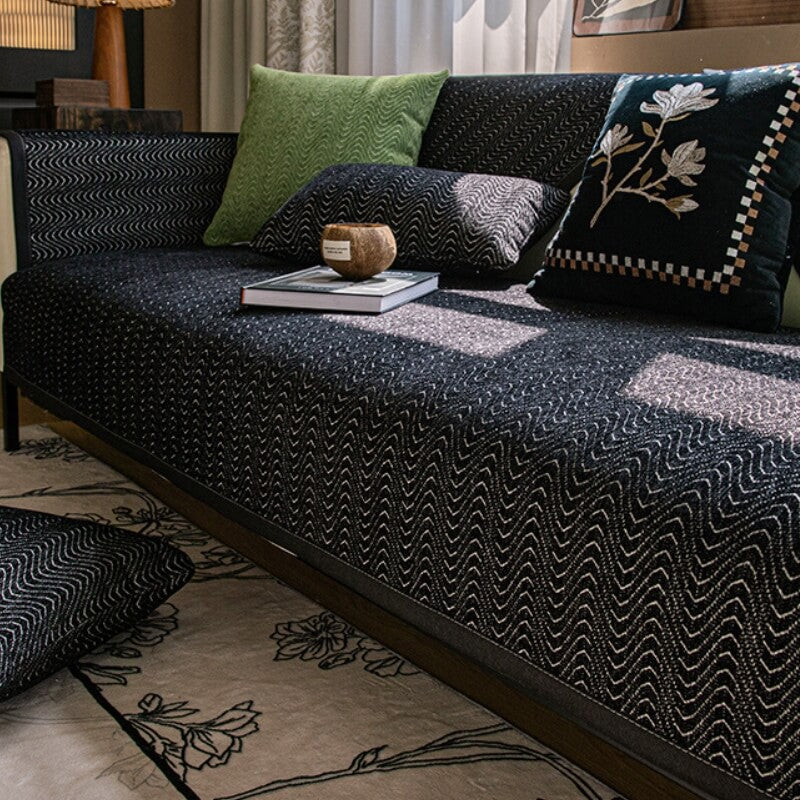 Chenille French Elegance Anti-Scratch Sofa Protector Sofa Cover