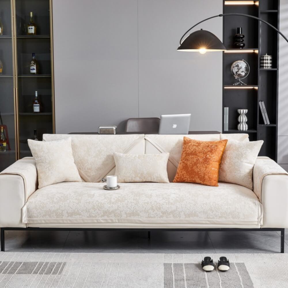 Chenille Wear-Resistant Anti-Scratch Sofa Anti-Slip Protection Sofa Cover