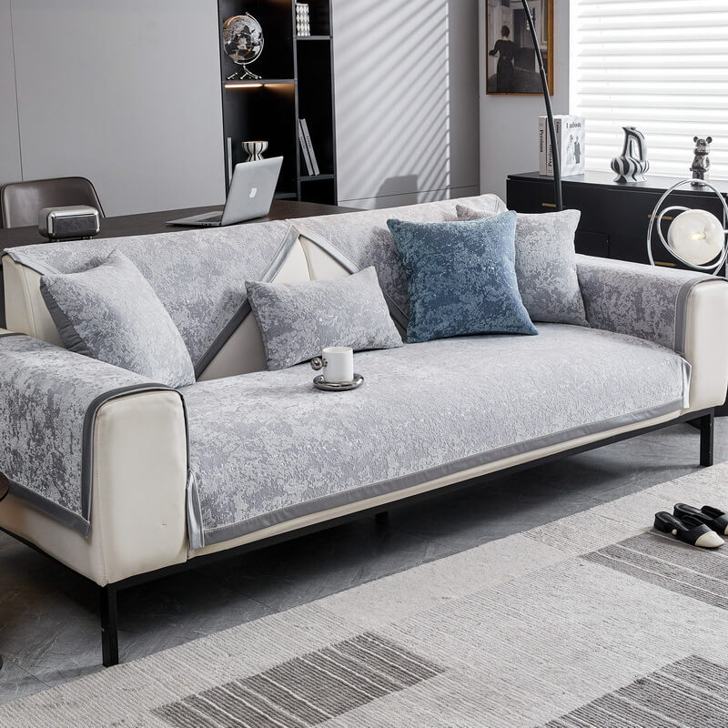 Chenille Wear-Resistant Anti-Scratch Sofa Anti-Slip Protection Sofa Cover