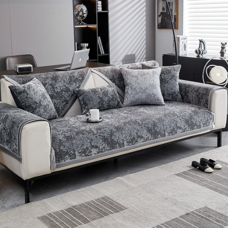 Chenille Wear-Resistant Anti-Scratch Sofa Anti-Slip Protection Sofa Cover