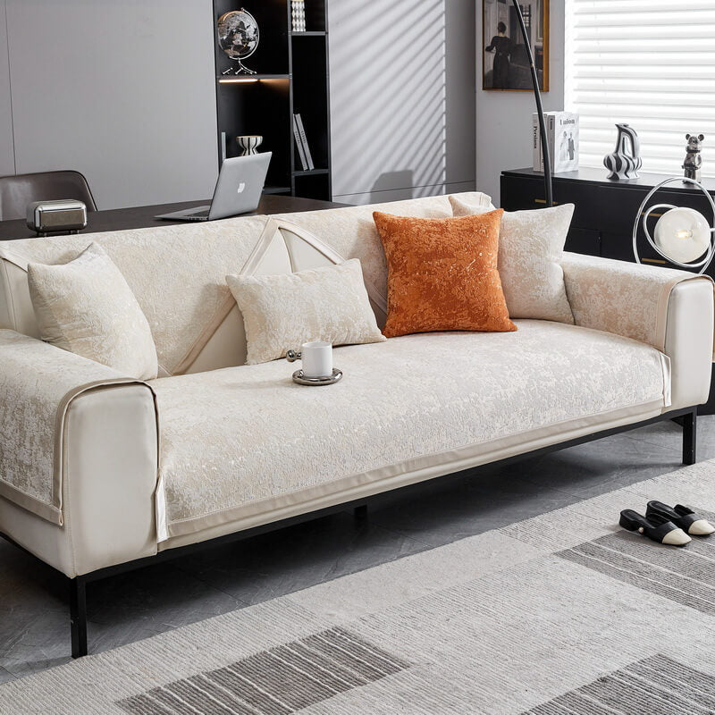 Chenille Wear-Resistant Anti-Scratch Sofa Anti-Slip Protection Sofa Cover
