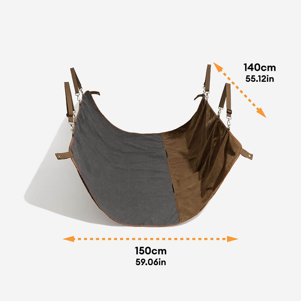 Classique rétro – Housse de siège arrière étanche à double usage pour camping et voiture