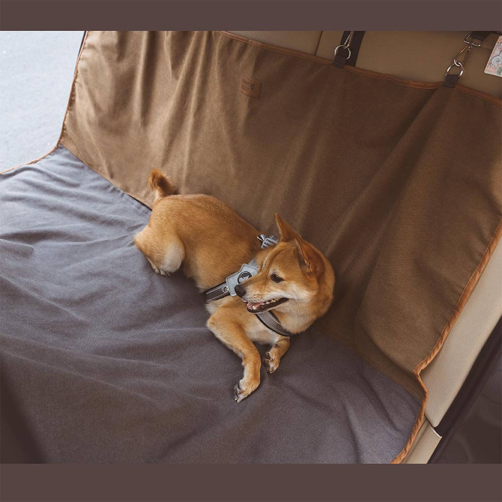 Classique rétro – Housse de siège arrière étanche à double usage pour camping et voiture