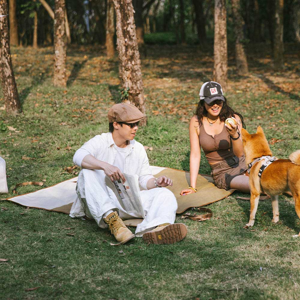 Classique rétro – Housse de siège arrière étanche à double usage pour camping et voiture