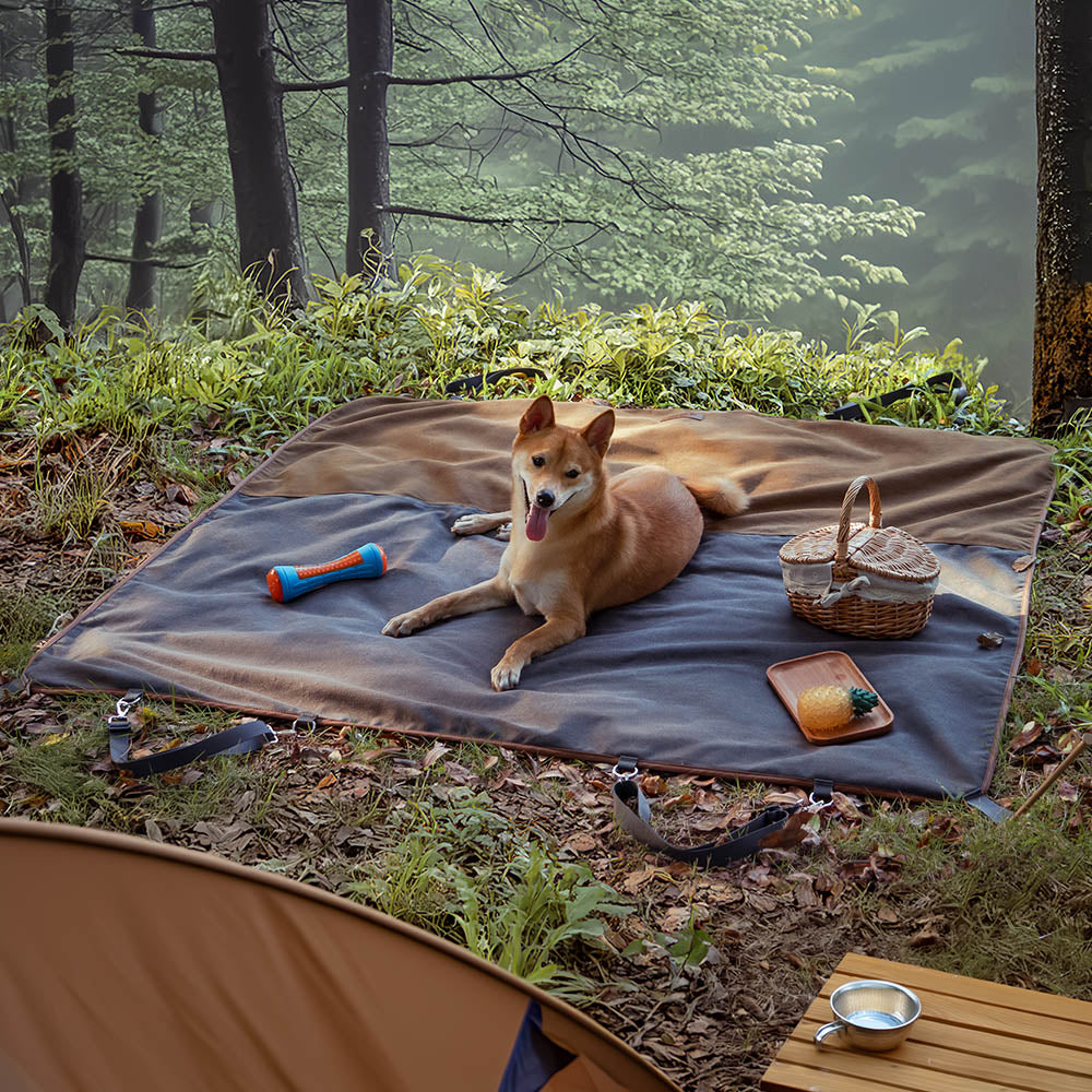 Classique rétro – Housse de siège arrière étanche à double usage pour camping et voiture