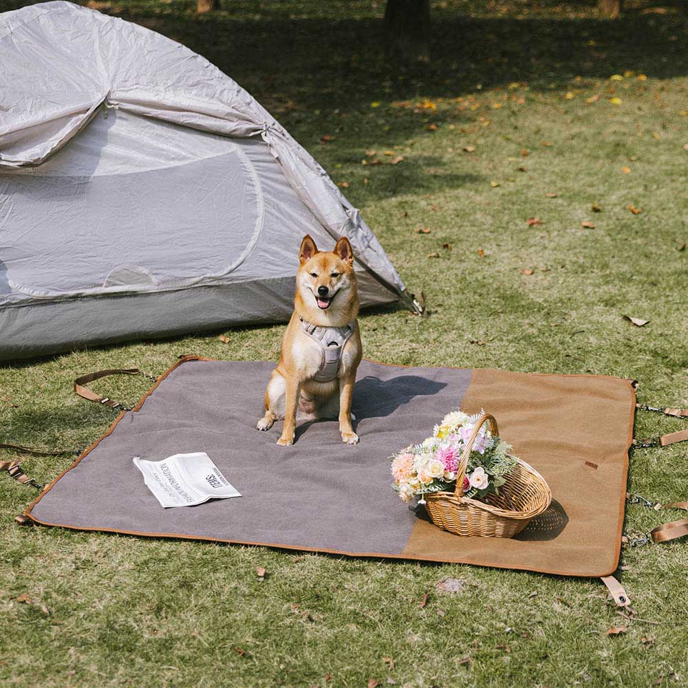 Classique rétro – Housse de siège arrière étanche à double usage pour camping et voiture