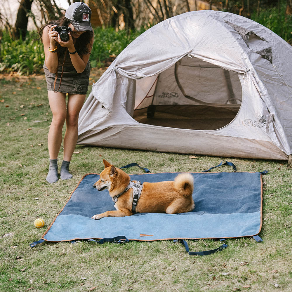 Classique rétro – Housse de siège arrière étanche à double usage pour camping et voiture