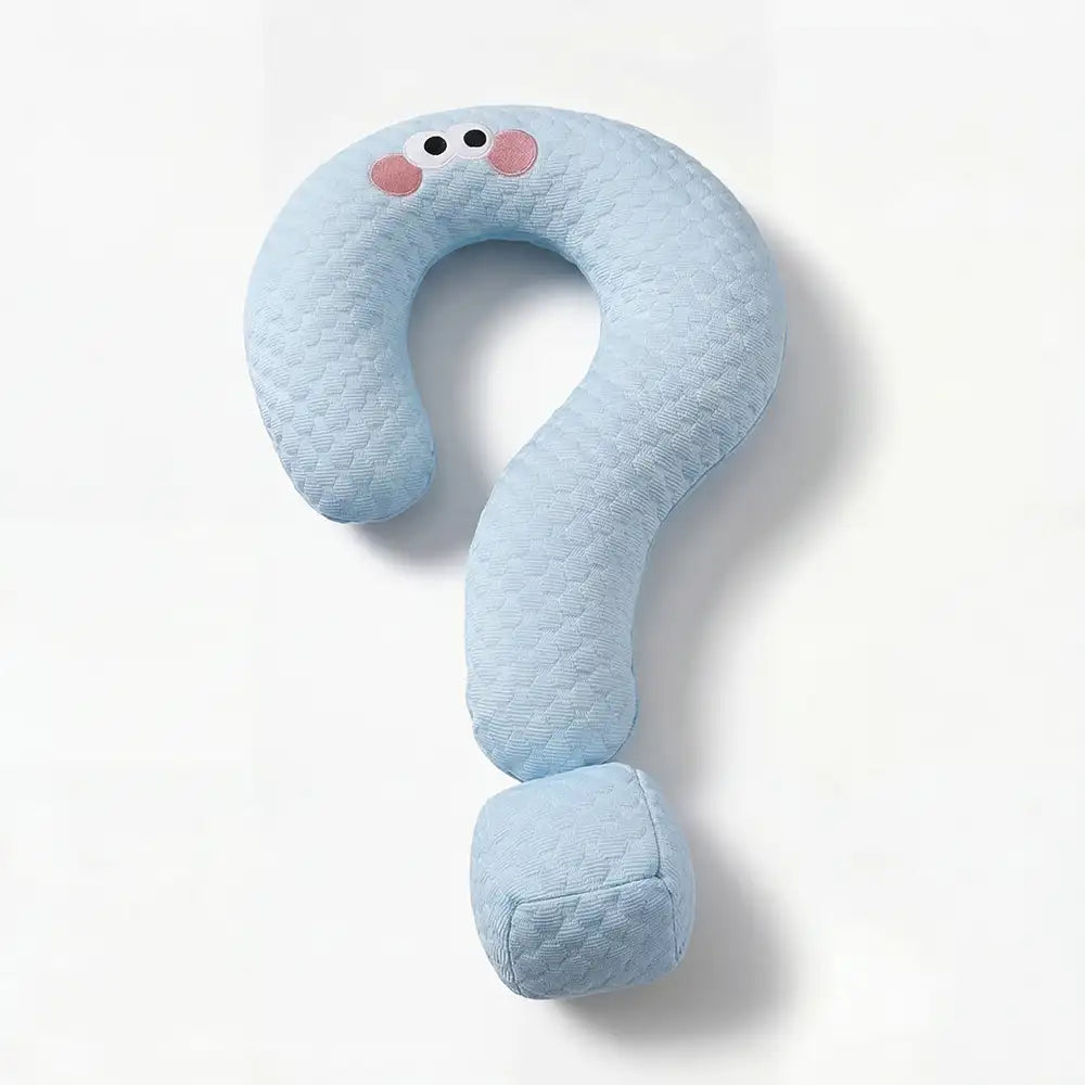 Cooling Ice Silk Question Mark Pillow