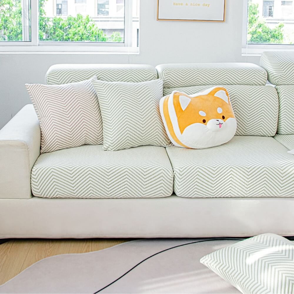 Cooling Ice Silk Stretch Full Wrap Sofa Protection Magic Sofa Cover