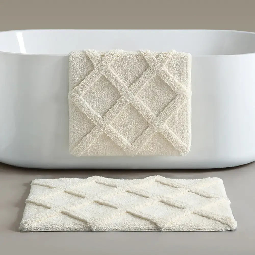 Diamond Plush Thick Absorbent Washable Non-Slip Carpet