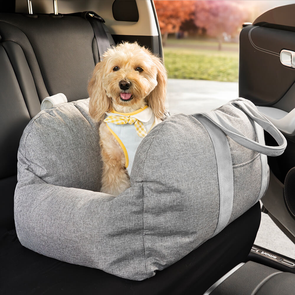 Dog Car Seat Bed - First Class - FUNNYFUZZY