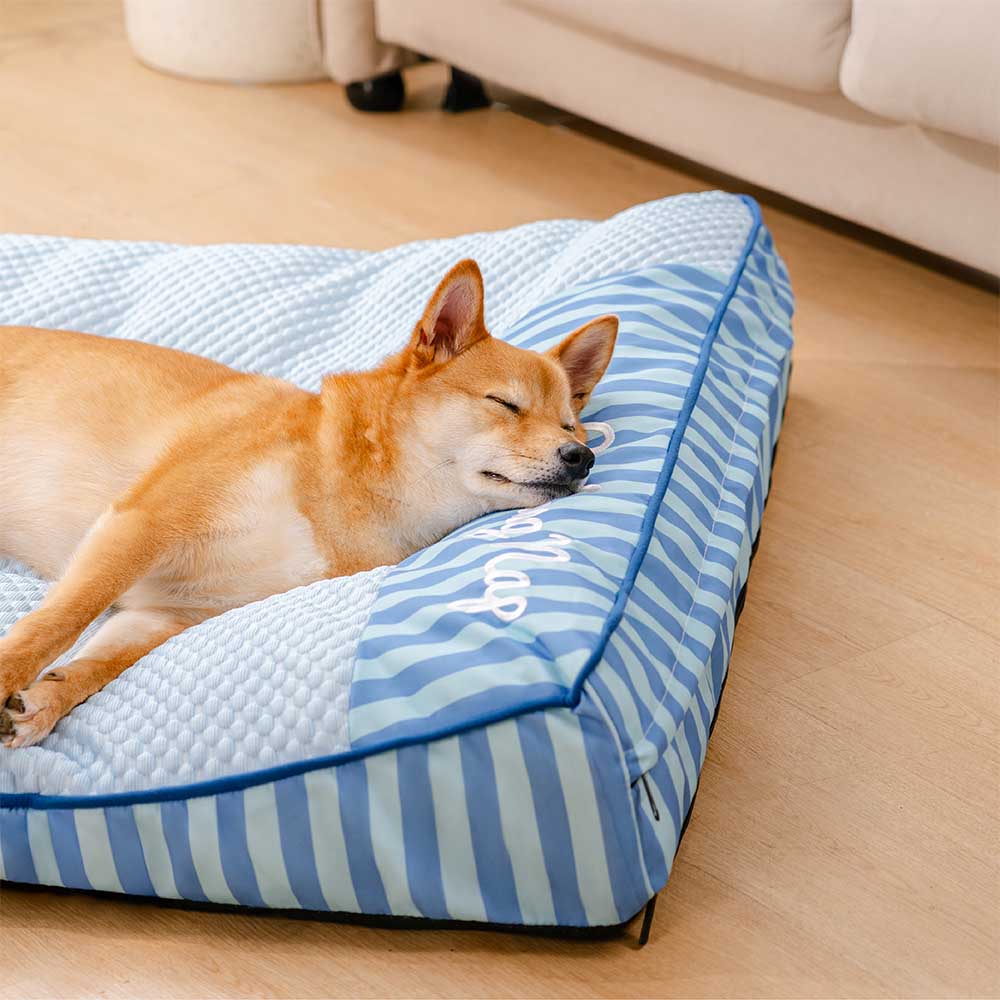 Extra Large Cooling Washable Rectangle Orthopedic Dog Bed - Outdoor