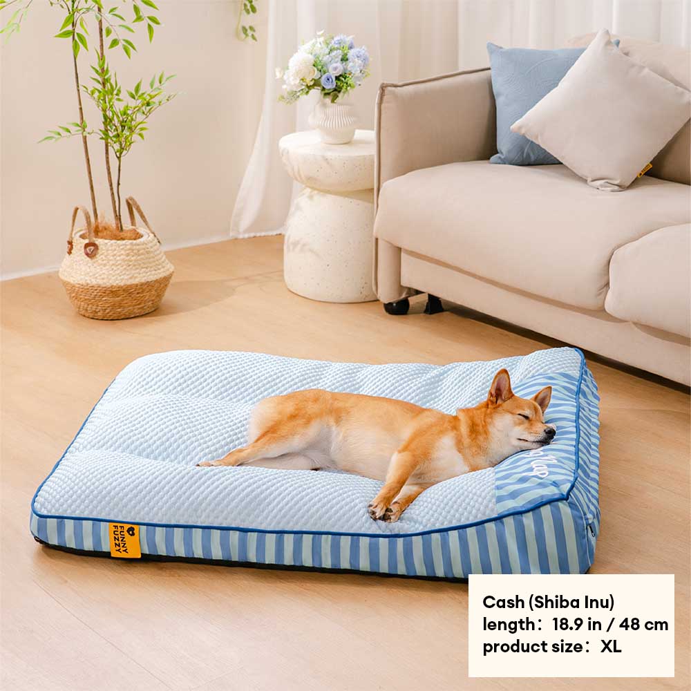 Extra Large Cooling Washable Rectangle Orthopedic Dog Bed - Outdoor