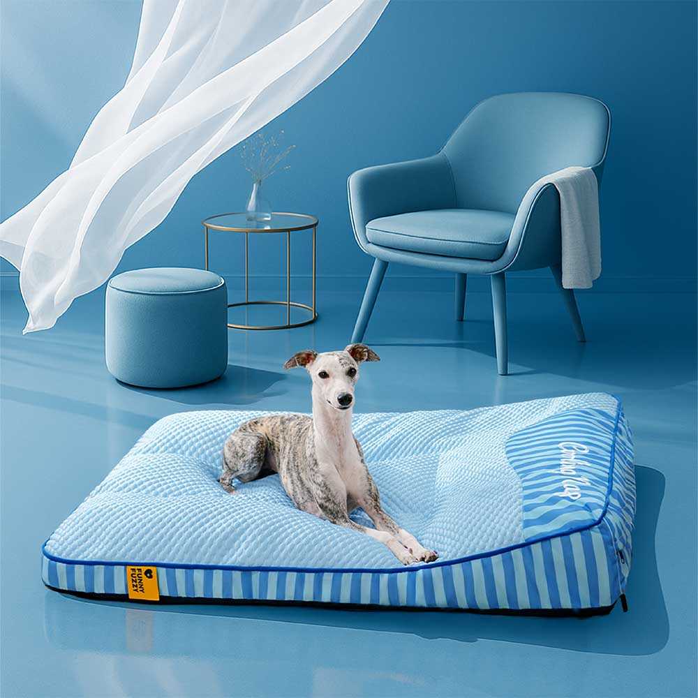 Extra Large Cooling Washable Rectangle Orthopedic Dog Bed - Outdoor