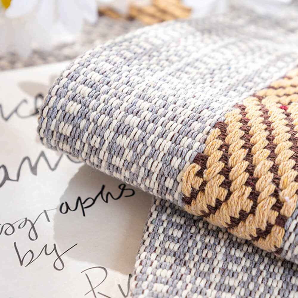 Classic Natural Cotton Linen Breathable Sofa Cover