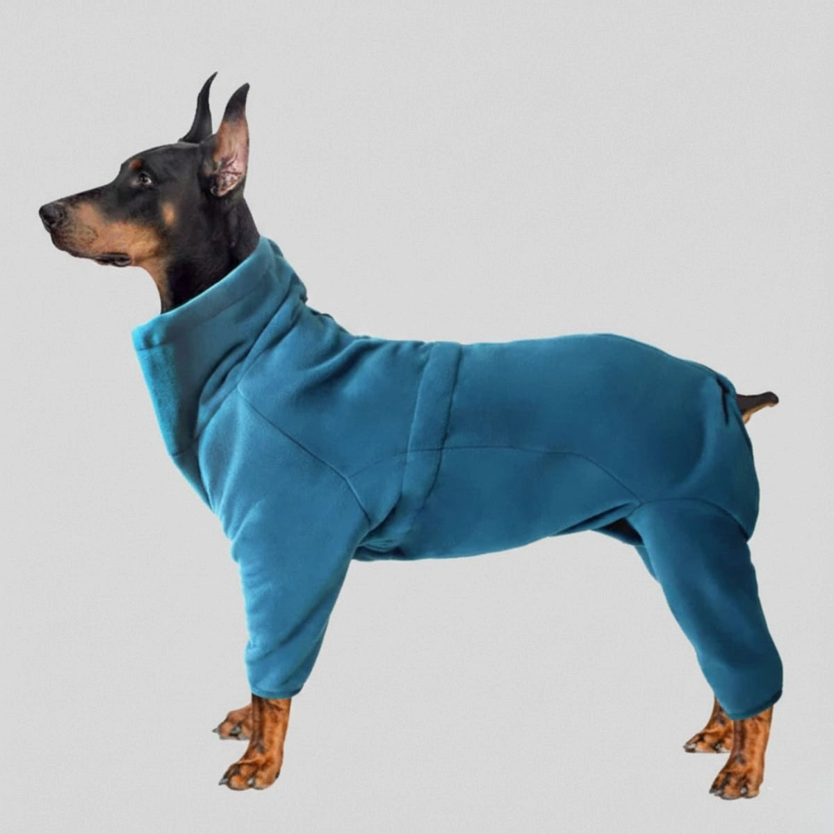 Fleece Dog Suit – Cozy and Full-Body Warmth for Cold Weather
