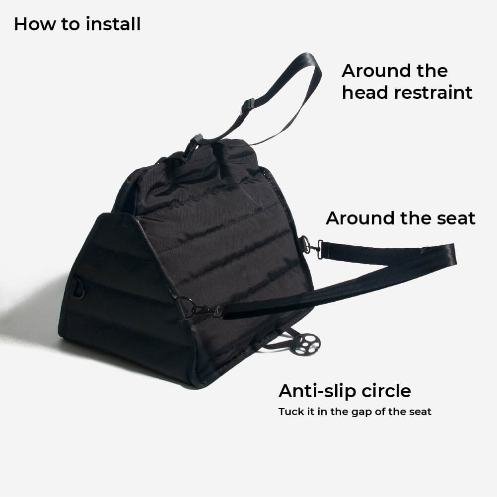 Multifunction Dog Car Seat Carrier - Triangle - FUNNYFUZZY