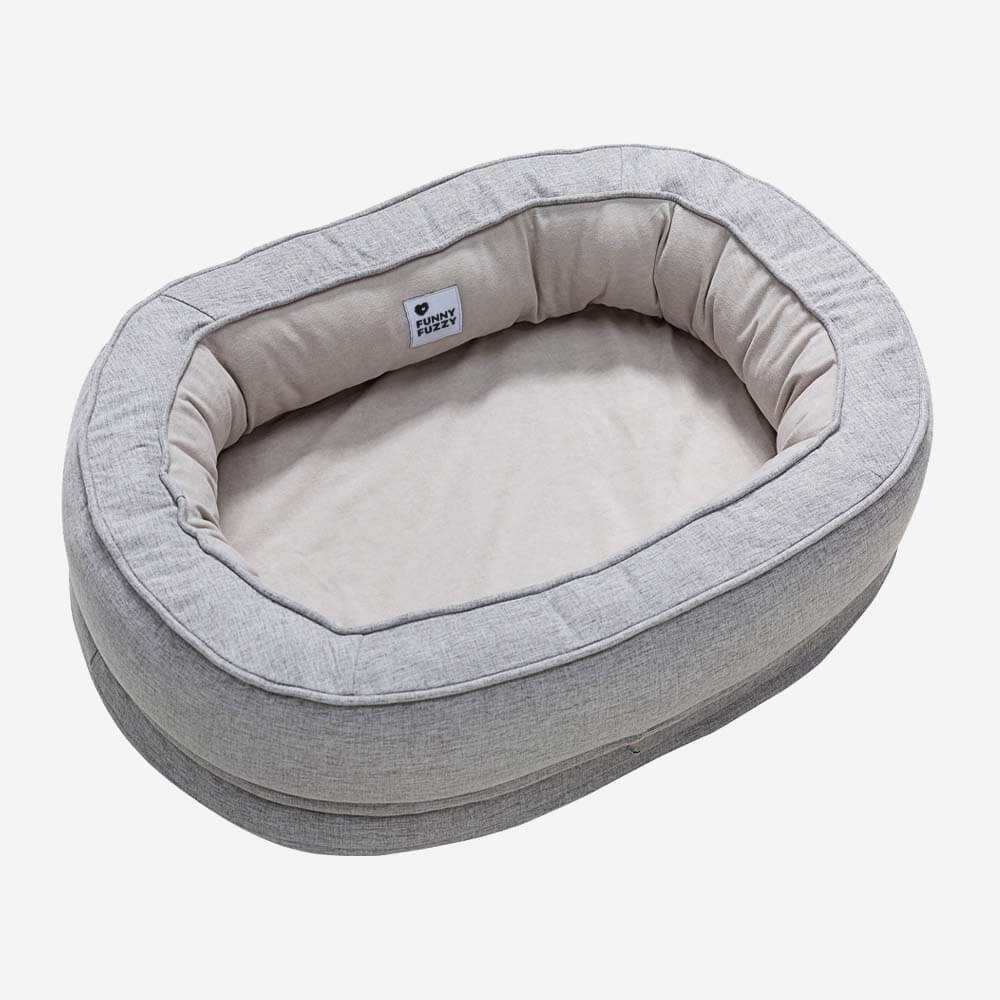 Donut Fluffy Orthopedic Dog Bed - FUNNYFUZZY