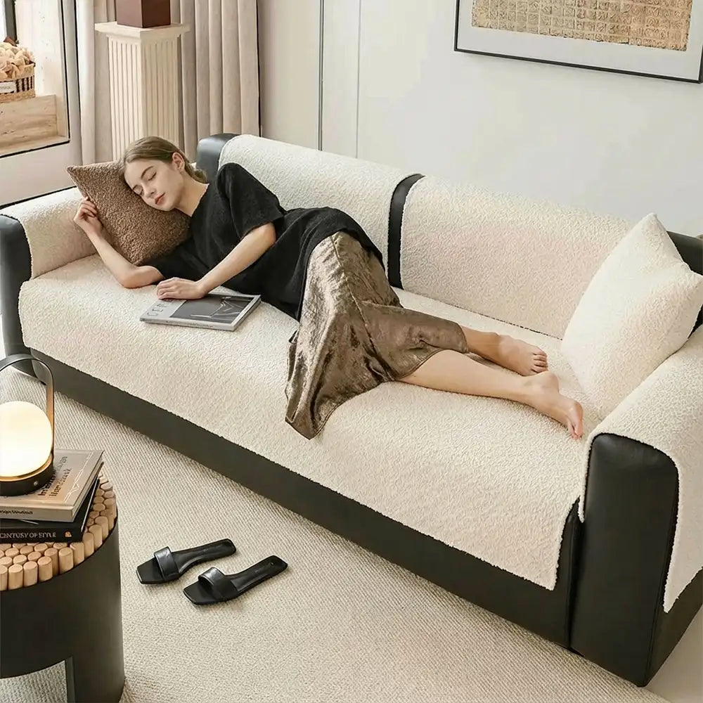 All-Season Breathable Chenille Scratch-Resistant Sofa Protection Outdoor Sofa Cover