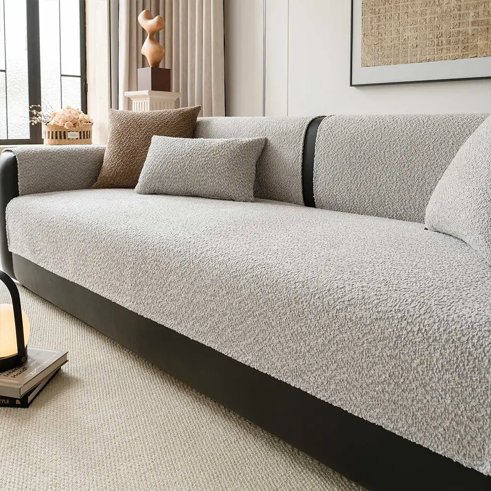 All-Season Breathable Chenille Scratch-Resistant Sofa Protection Outdoor Sofa Cover