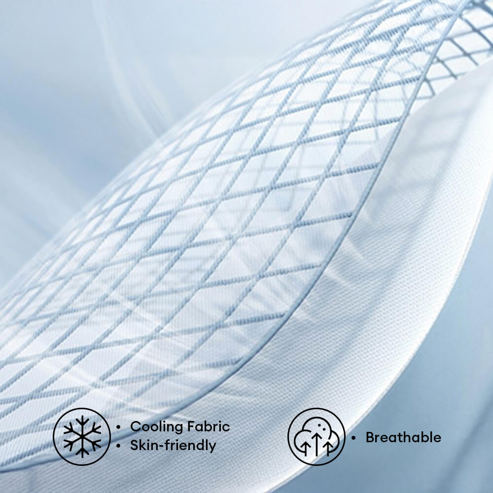 Fresh Floral Ice Silk Cooling Non-Slip Sofa Cover