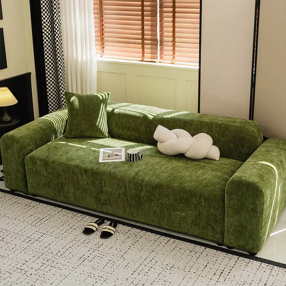 Herringbone Full Coverage Comfortable Scratch-Resistant Sofa Protection Magic Outdoor Sofa Cover