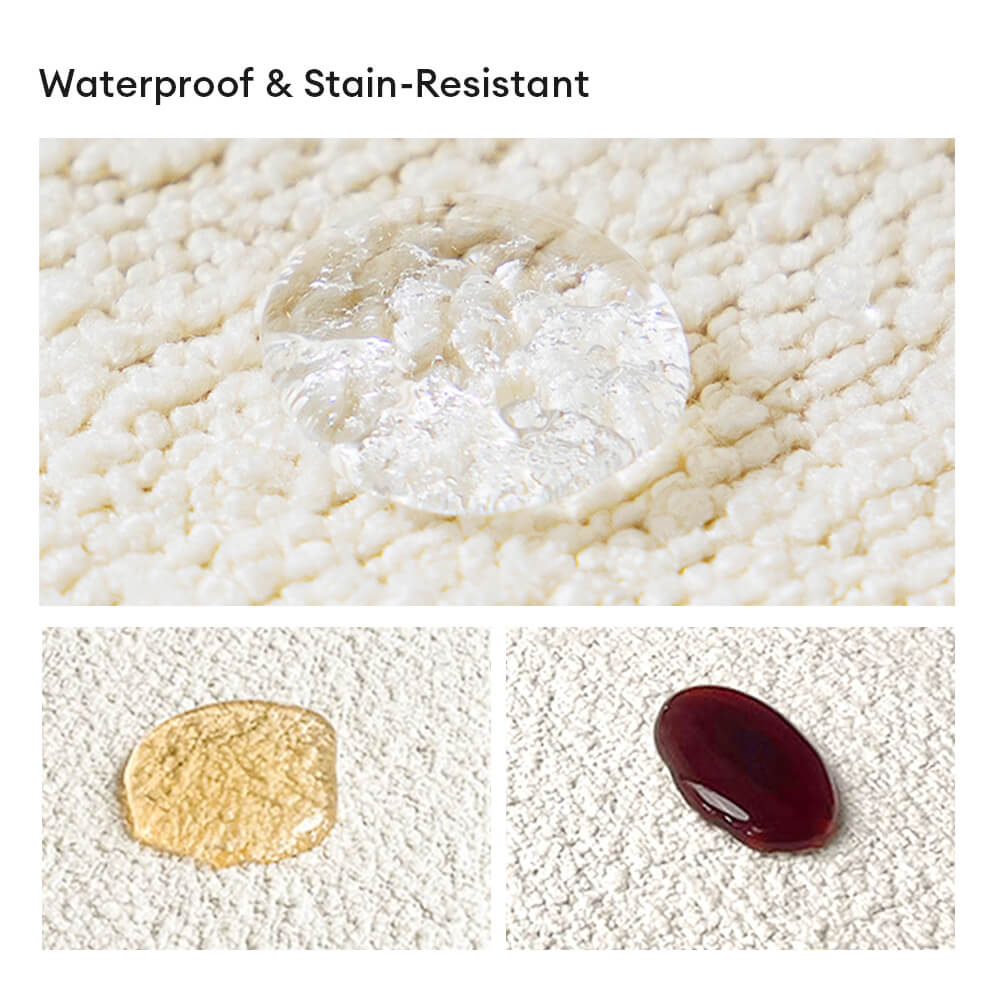 Soft Water-resistant Teddy Plush Throw Sofa Cover