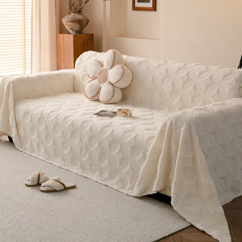 Star Series Plush Multifunctional Sofa Protective Sofa Cover
