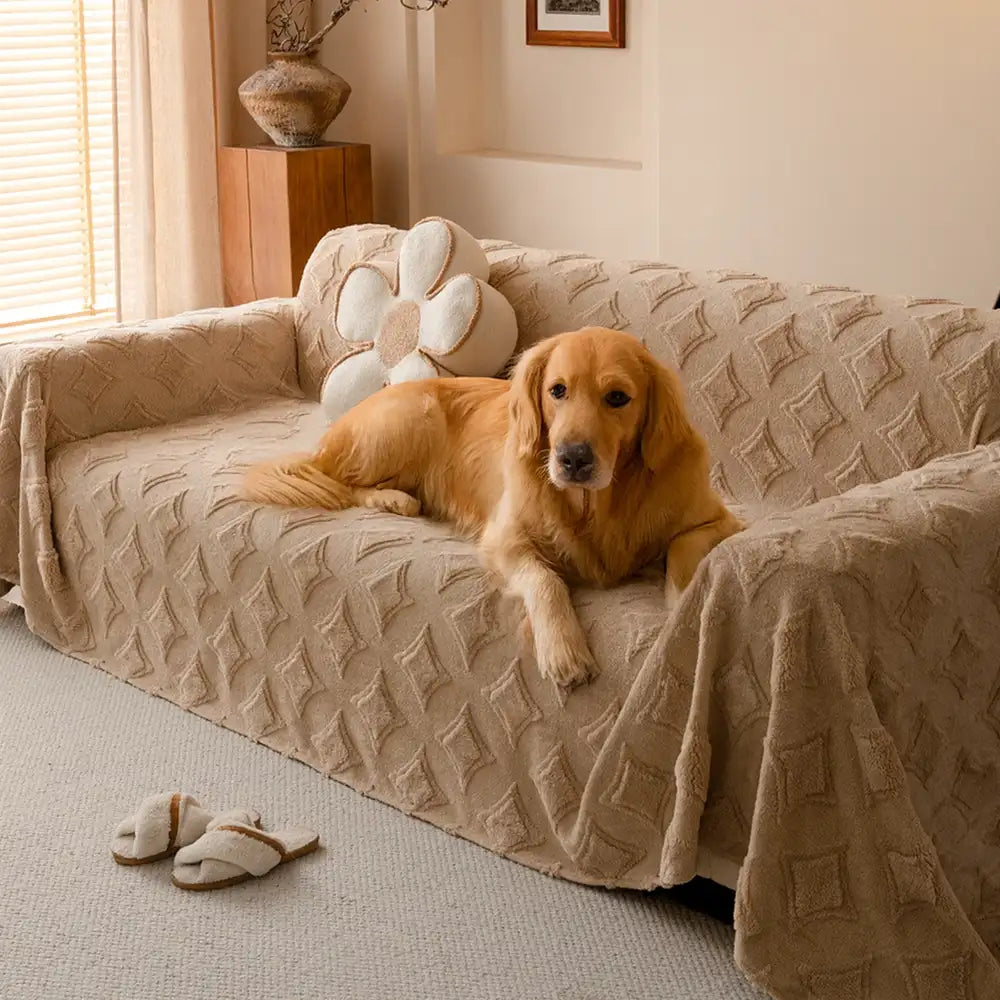 Star Series Plush Multifunctional Sofa Protective Sofa Cover