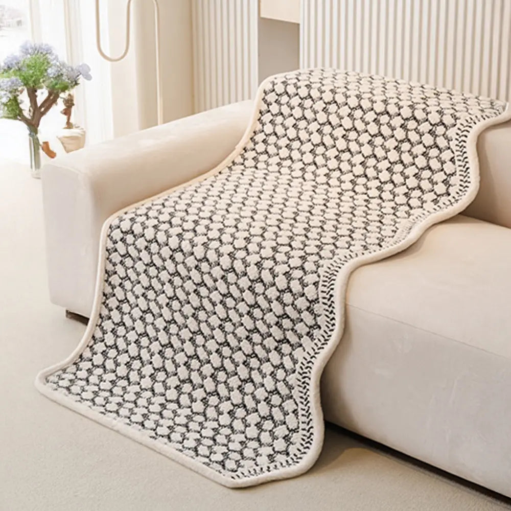 Vintage Classic Chenille Scratch Resistant Sofa Protective Sofa Cover