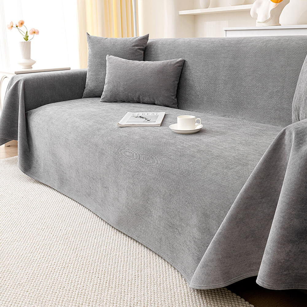 Soft and Waterproof Scratch-Resistant Non-Linting Throw Outdoor Sofa Cover