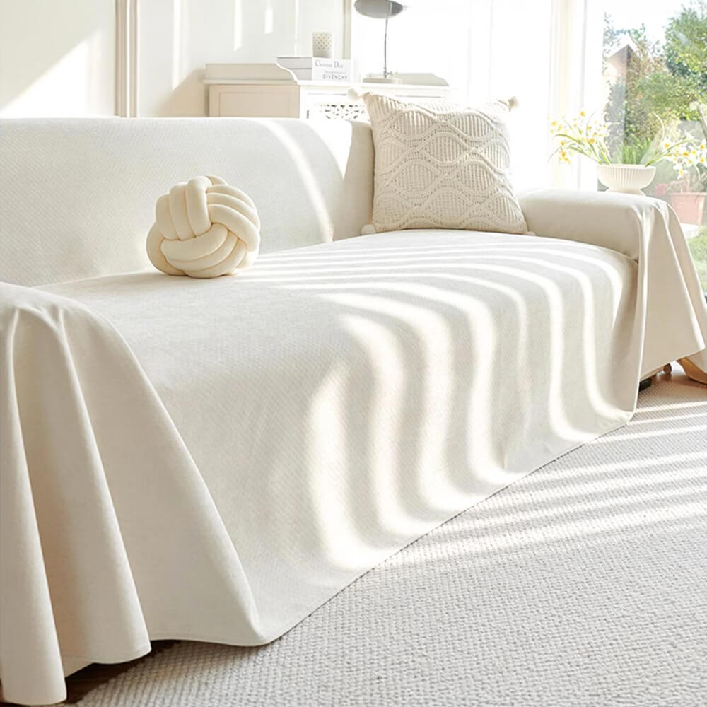 Soft and Waterproof Scratch-Resistant Non-Linting Throw Sofa Cover